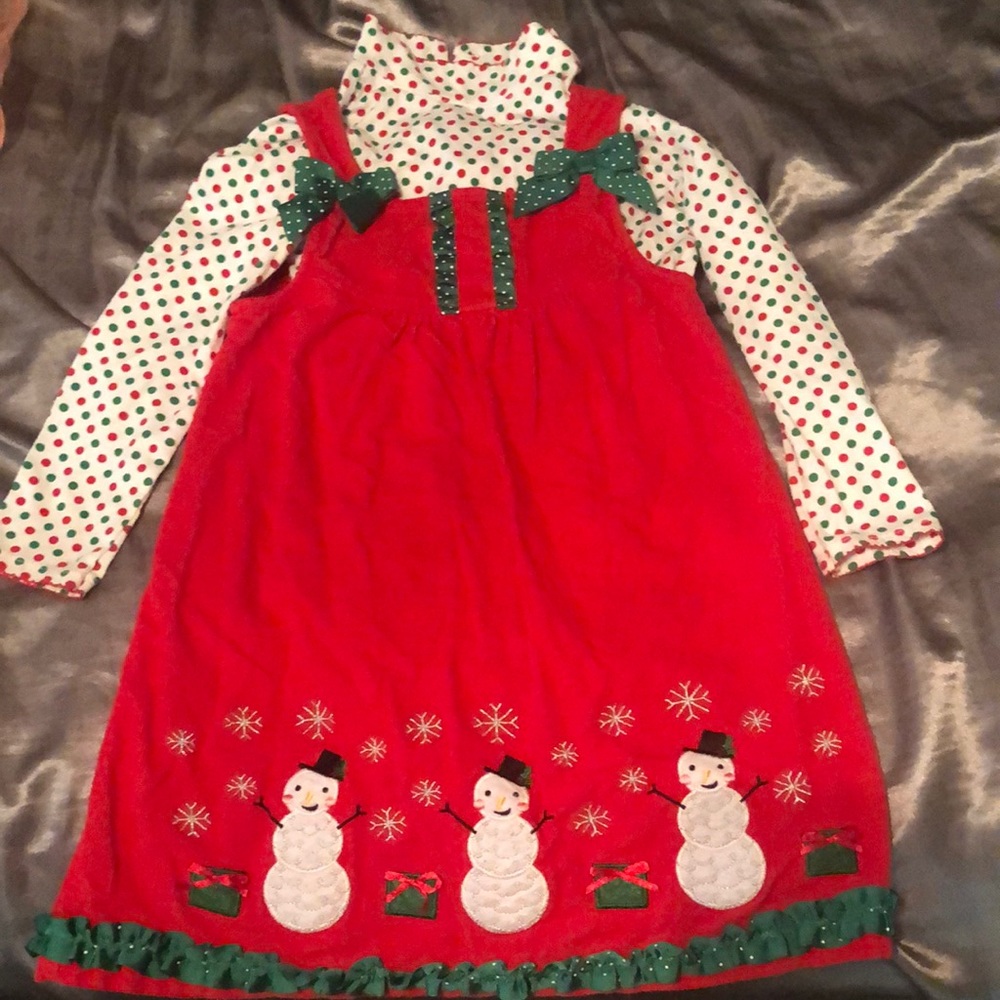 Girls Christmas dress